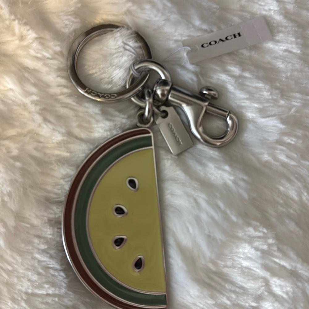 NWT Coach Bag Charm Hang Tag